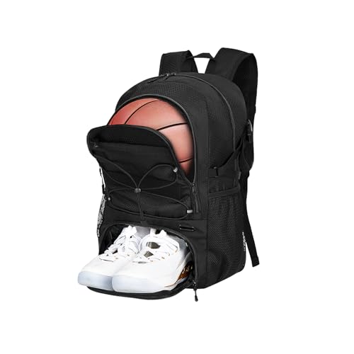 Goloni 30L Sports Backpack with Ball Compartment & Ventilated Shoe Pocket, Waterproof Lightweight...