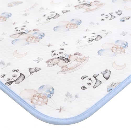 Matelas à langer imperméable grand format lavable pour lit et crèche - 6