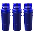 CRF950Z Filter Replacement for Compatible with PUR Water Filter Pitcher and Dispensers, CRF950Z, CRF-950Z, PPF900Z, PPF951K, PPT700W, Adsorb 99% Chlorine, Pack of 3, By DESENRUIS Upgraded Water Filter