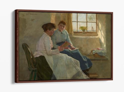 Tableau Valentine 1894 Edwin Harris pour une décoration de salon élégante