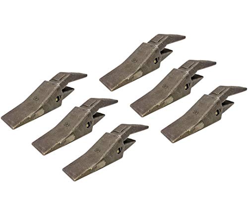 Backhoe, Excavator Shank, Tooth, & Pin Assemblies, 3/4" Lip - 2740-MW-23, 230SP (6)