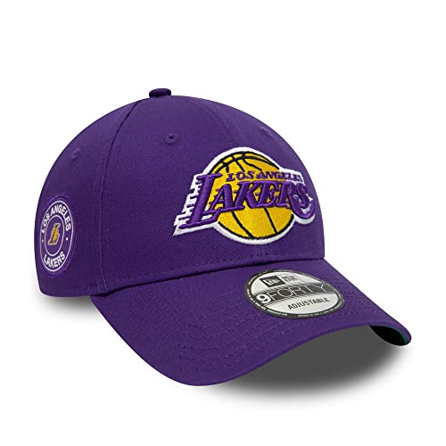 New Era Los Angeles Lakers NBA Cap Lila 9Forty Kappe Basketball Teamlogo - One-Size
