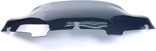 Miniatura 6 de FLPRO - Parabrisas ondulado ahumado de 6 pulgadas para Harley Davidson Touring Street Glide/Electra Glide/Ultra Limited/Tri Glide FLHX FLHXS FLHTK