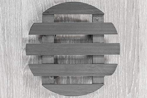 Miniatura 3 de Metafranc 825200 - Plataforma De Pino Con Ruedas De Tpe De Color Gris Con 2 Topes De Bloqueo, Rodillo De Interior, Soporte Para Macetas