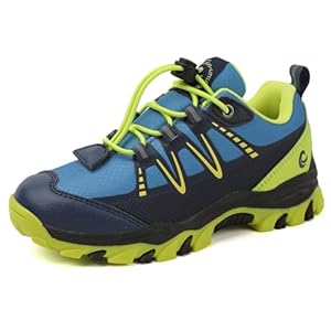 Boys Hiking Shoes Kids Anti Collision Non Slip Sneakers Outdoor Trekking Walking Climbing Running