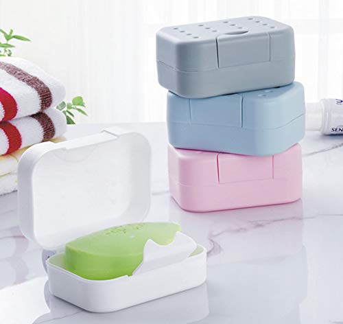 Boîte à Savon Portable Avec Couvercle — Pour Salle De Bain Ou Cuisine