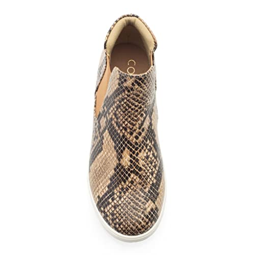 Matisse "Harlan Double Gored Slip-On High-Top Sneakers Zebra 6 #TOP3