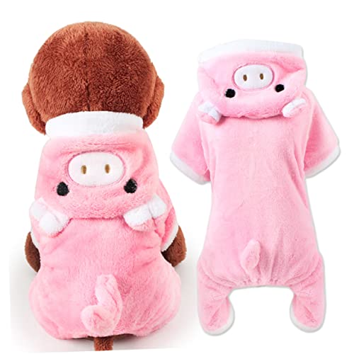 Disfraz para perros y gatos Toyvian M rosa miniatura 5
