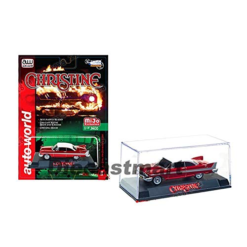 MWDx102 CP7494 Christine 1958 Plymouth Fury 1:64 DIECAST RED Chrome Version