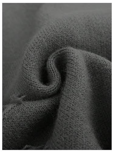 Men's Gothic Grunge Ripped Sweaters Distressed Long Sleeve Vintage Loose Pullover Sweaters4