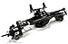 Integy RC Model C26155BLACK Complete T5 Hi-Lift Gearbox Front Axle for SCX-10, Dingo, Honcho & JP