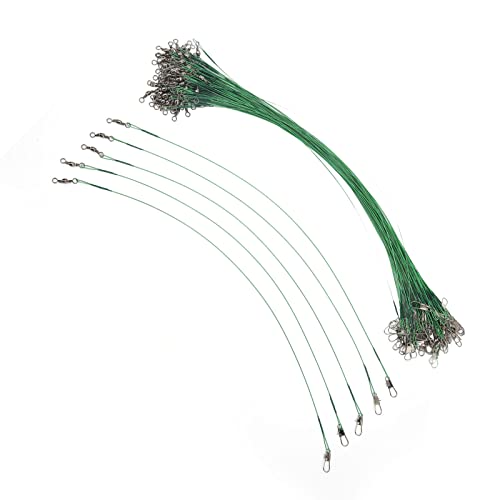 Strong Fishing Guide Floating Snap Corroison Wire Steel 100 Piezas miniatura 1
