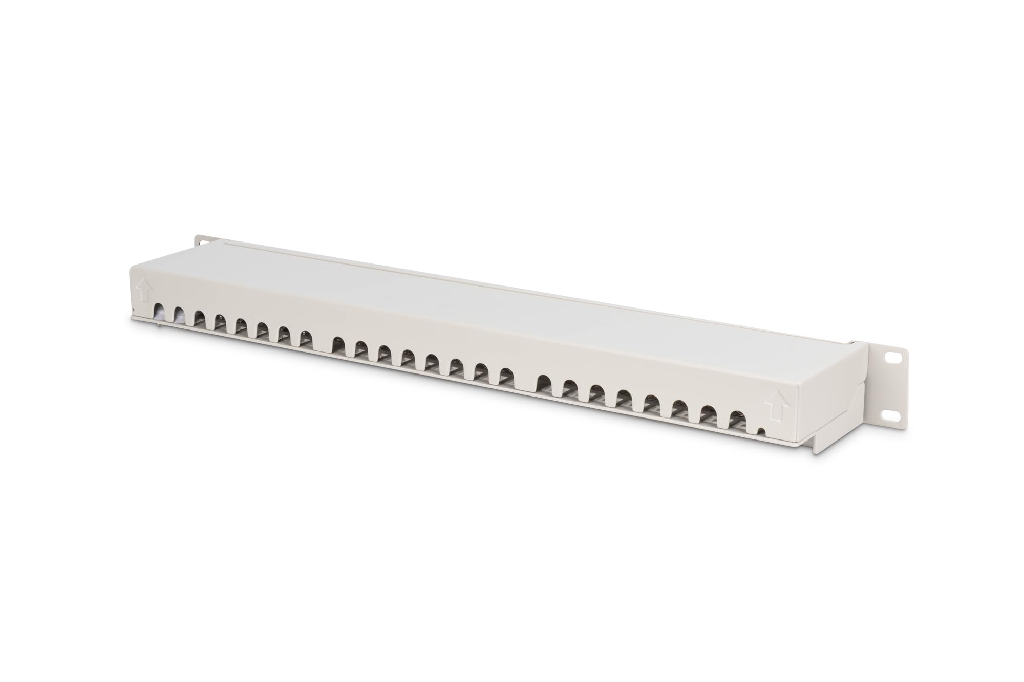 DIGITUS Panel de conexiones – Cat-6 – 19 pulgadas, 1U – 24 puertos RJ45