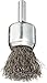 Weiler 10018 3/4" Crimped Wire End Brush, .0104" Stainless Steel Fill, Made in the USA