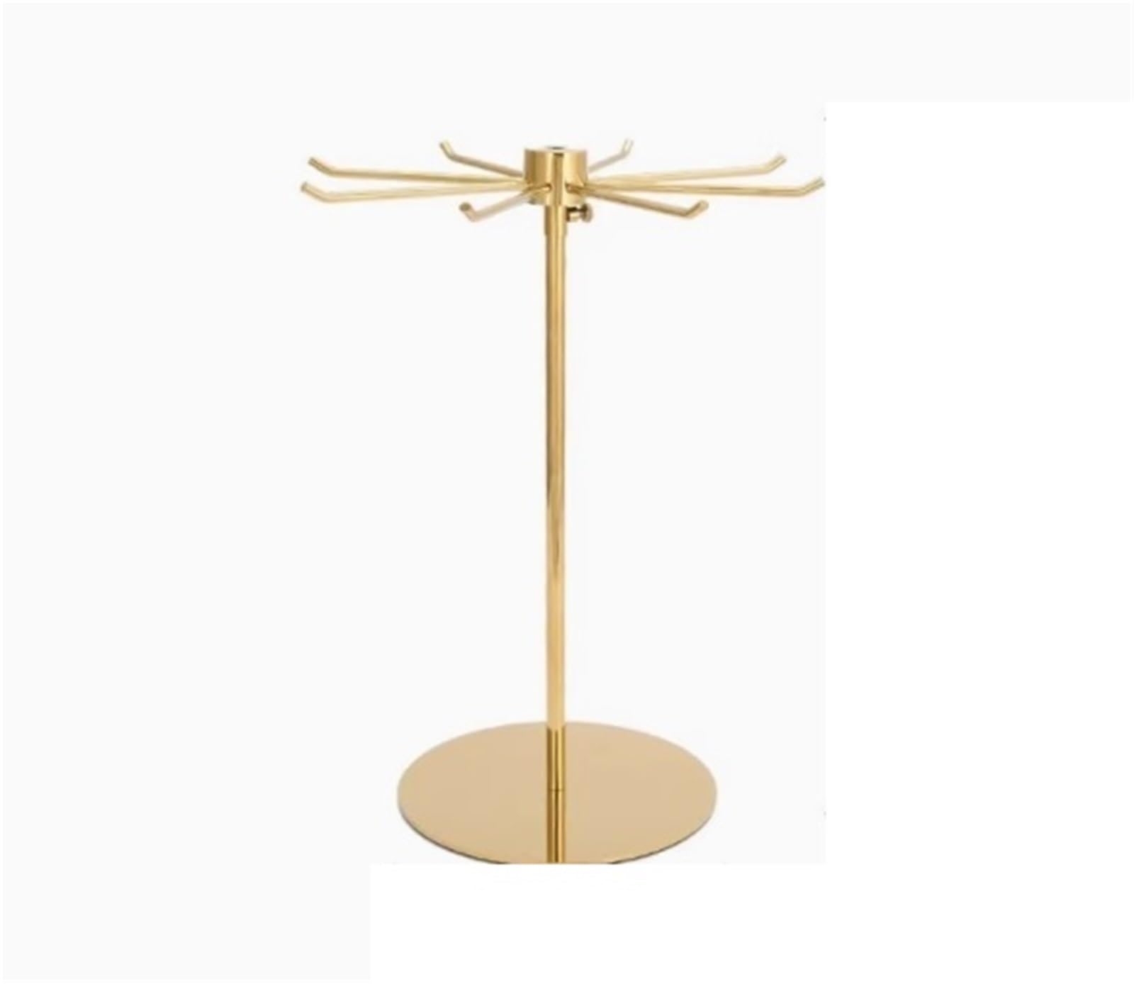 Haargummi-Organizer Rotary Necklace Display Rack Multi Purpose Scarf Hook Jewelry Store Window Bracelet Hanging Organizer Bracket Stand für Kleidetisch-Haargummi-Organizer(Color2)