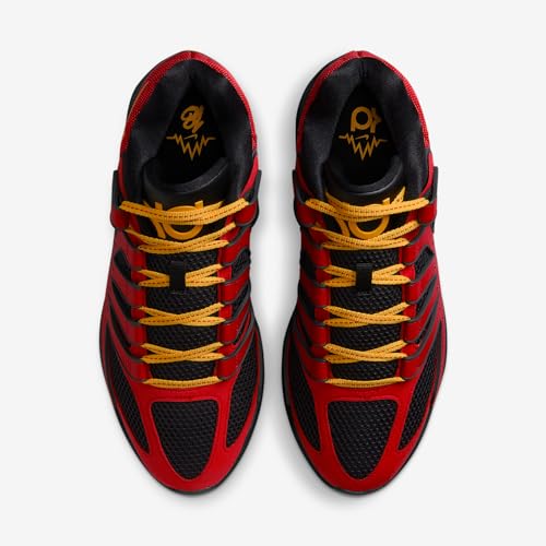 KD18 DMV Drive Basketball Shoes (HV1992-600, Fire Red/Amarillo/University Gold/Black) Size 104