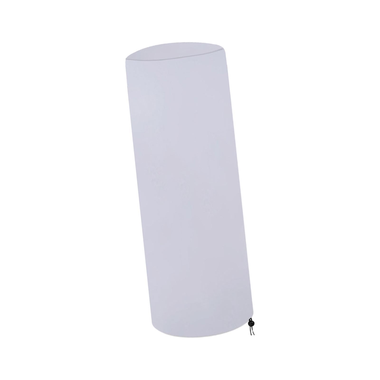 Quxvuis Silver Wind Resistant Outdoor Heater Cover Waterproof Sunproof Dustproof Easy Installation And Removal Quickly Covering And Protecting Heater. Outdoor Cover, 50X120cm