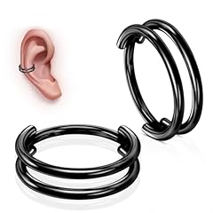 2pcs-Double Layers-Black