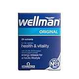 Vitabiotics Wellman Original Vitamin & Mineral Supplement | 30's | BUNDLE Vegetarian Tablets by Vitabiotics