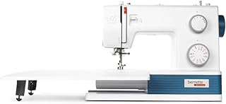 Bernette b05 ACADEMY Electric Sewing Machine by BERNINA Switzerland | 1100 SPM | 97 Stitch Applications | Auto Needle Thre...