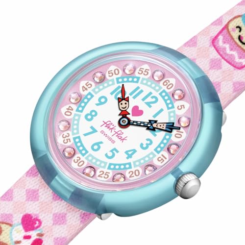 Flik Flak Girl Kids Watch Biosourced Quartz Waterproof Bake It Up3