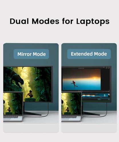 Cable Mini DisplayPort a HDMI de nailon trenzado de alta resistencia compatible con 4K Ultra HD 5