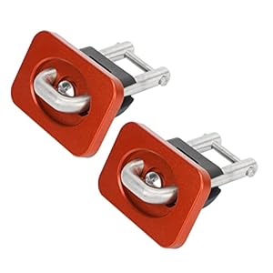 CAREG Binnenbed Intrekbaar Truckbed Vastsjorren 35° Ankers 2007+ Compatibel met Chevy Silverado &Compatibel met Sierra…