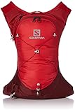 salomon rucksack damen Dauerhafter Komfort Salomon XT 6 Unisex-Rucksack für Erwachsene, Unisex, Rucksack, LC1519100, Goji Berry/Madder Brown (mehrfarbig), NS