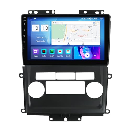 HCDZF Android 12 Radio de Coche para Nissan Frontier Xterra 2009-2012, GPS Navi Reproductor Estéreo Soporte Control del Volante FM WiFi Carplay +Cámara Trasera,M400s