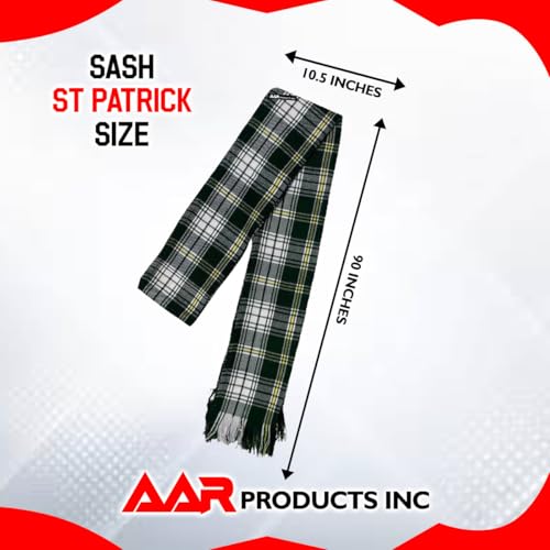 Image of AAR Womens Tartan Clan Sashes Ladies Brooch Scottish Highland - 90 x 10.5 Inches