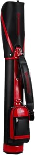 QIAOLI Golf Bag Lightweight Golf Bag for Women Man Pu Leather Golf Bag with Soft Strap Durable Golf Clubs Bag for The Driving Range Stand Bag