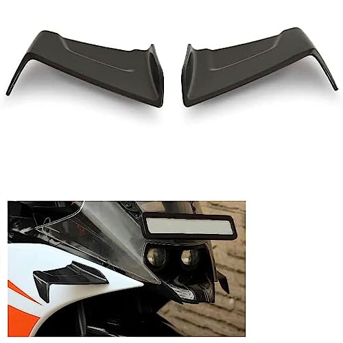Image of Vagary Bike Side Wing Winglet for Yamaha R15 V3 /V4, KTM RC 390,RC 200, RC 125 (Black)