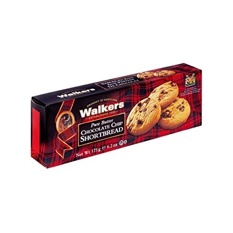 Walkers Schottisches Buttergebäck mit Schokostückchen Cover