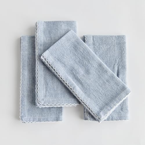 Servilletas de Algodón Azul Napa Home & Garden miniatura 4