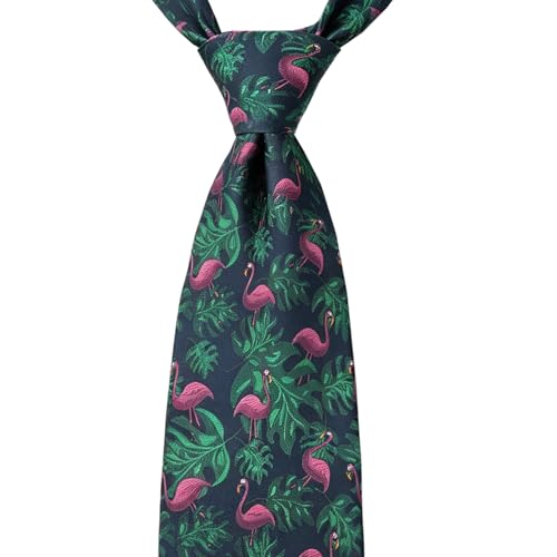 Image of Alizeal Mens 3.15'' Gradient Novelty Pattern Tie Set with Pocket Square Casual Color Tie Set