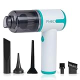 FNOZ Mini Aspirateur sans Fil Souffleur Air Comprimé 2-en-1 | Élimine Poussière PC, Clavie...