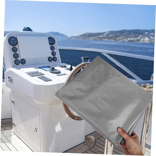 Housse de console de bateau en polyester imperméable avec protection UV renforcée