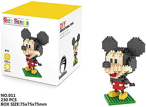 RSVT Disney Bausteine - 4 Charakter Minifigure Backsteinset - Kinderspielzeug DIY Montage, Best Birthday-Geschenke – Bild 3