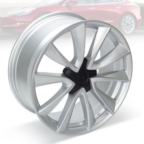 19"x8.5" Car Rims Replacement, Car Rim Fits for Model 3 2017-2023, 19 Inch Rims, 5x114.3 Bolt Pattern, ET40 Offset, 64.1mm Hub Bore, 1 Set