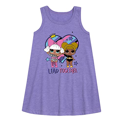 HYBRID APPAREL - LOL Surprise! Dolls - Dolls Lead Together - Toddler & Youth Girls A-line Dress