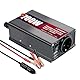 LVYUAN 700W Wechselrichter DC 12V auf 230V AC Spannungswandler Auto Konverter mit Dual USB Ports & EU Steckdosen Kfz Ladegerät Adapter
