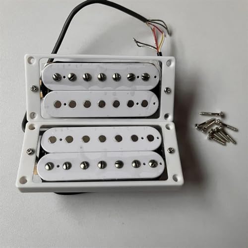 Micro Humbucker kit micros de rechange blancs guitare 7 cordes