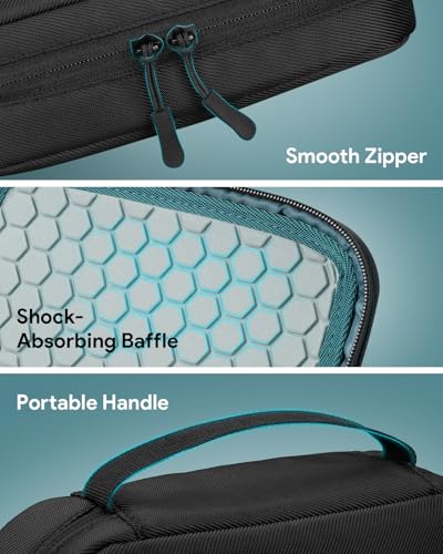 Yinke 030107 Travel Shaver Case For Multigroom Series 3000/5000/70000/9000, Men'S Electric Beard Trimmer Case Attachments Storage Bag Organizer thumb #4