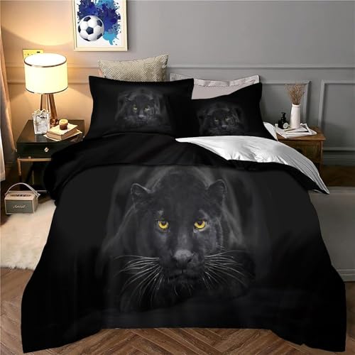 Housse de couette microfibre hypoallergique 3D parure douce super king - 6