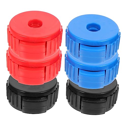 NULYLU Sturdy Cymbal Quick Release Nuts 6pcs Drum Cymbal Accessories for Easy Assembly