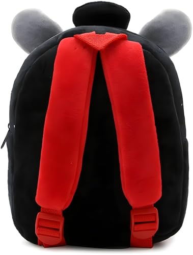 Image of Delicado Cute Small Toddler Kids Preschool Backpack Plush Cartoon Mini Children Bag for Baby Boy /Girl Age 2-5 Years
