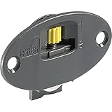 HETTICH 9115219 Slide-Line 55 Plus Laufteil für innenliegende Schiebetüren, Kunststoff anthrazit, Silber