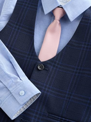 NEXT Jungen Westen-Set Blau/Marineblau 176