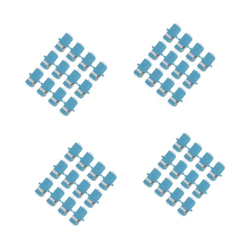 Conector estable Lurrose de comunicación con acoplador de adaptadores para redes, 48 piezas