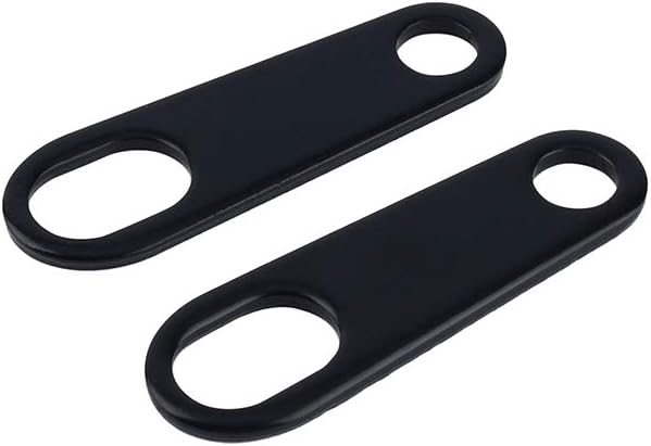 Suporte para Relocação de Setas de Motocicleta Keenso em Aço-Liga – 2 Unidades